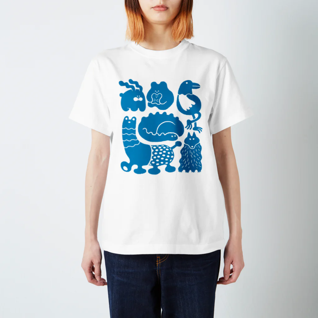 しりもとの動物たち スタンダードTシャツ