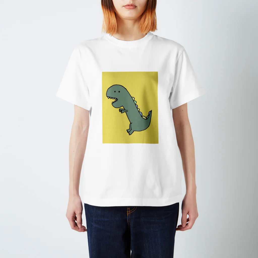 むとばんでぃのきょうりゅう きいろ Regular Fit T-Shirt