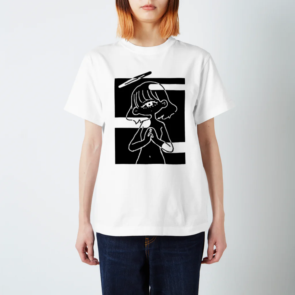 (有)さいくろぷすの祈りを華を-影 Regular Fit T-Shirt