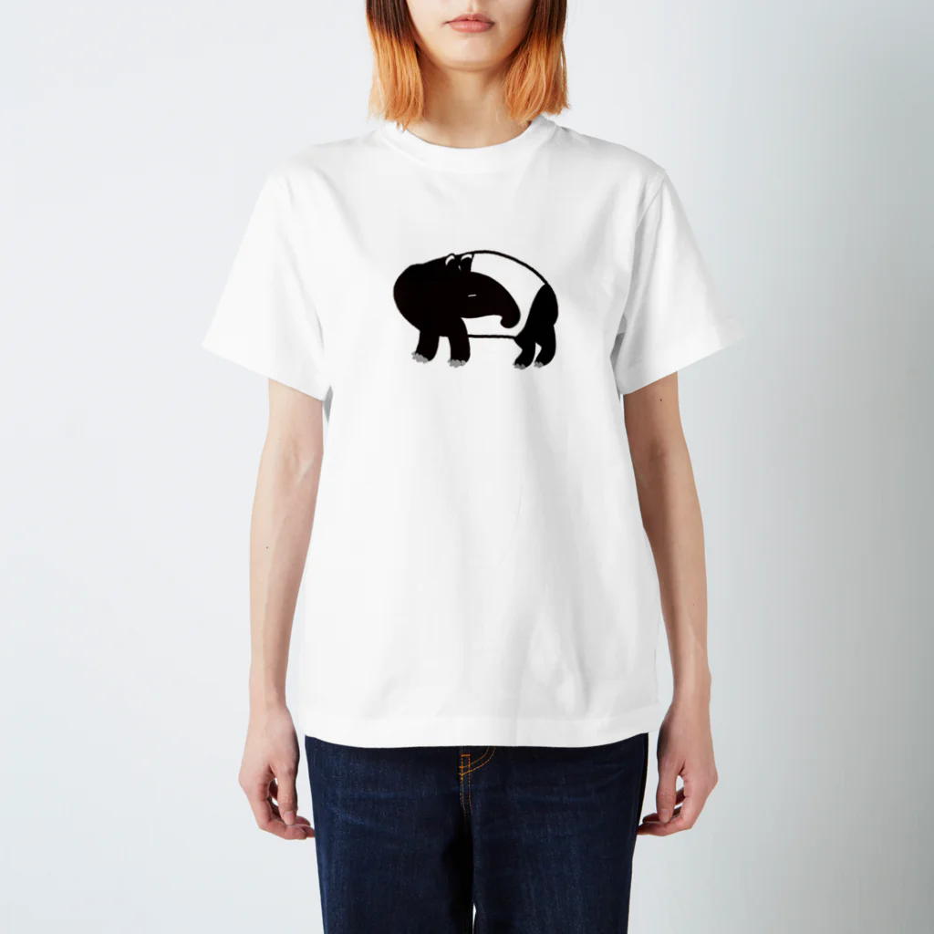 バクの森 〜マレーバクや動物イラストのグッズ 〜のバク好きさんのための“バクT” Regular Fit T-Shirt