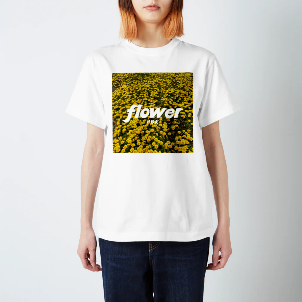 h_b_k_23のflower スタンダードTシャツ