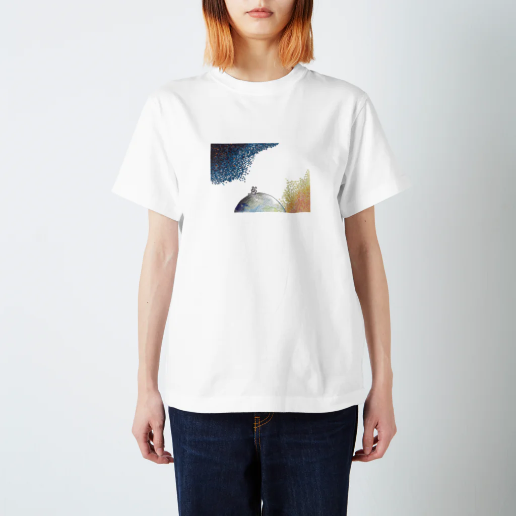 まちゅのねずみくんの夜明け Regular Fit T-Shirt