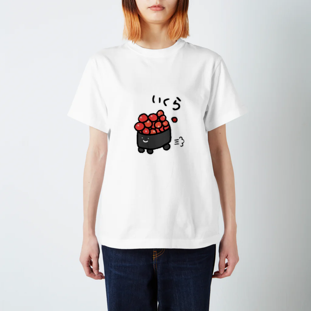 お歯黒🦊のイクラカー【お寿司シリーズ】 スタンダードTシャツ