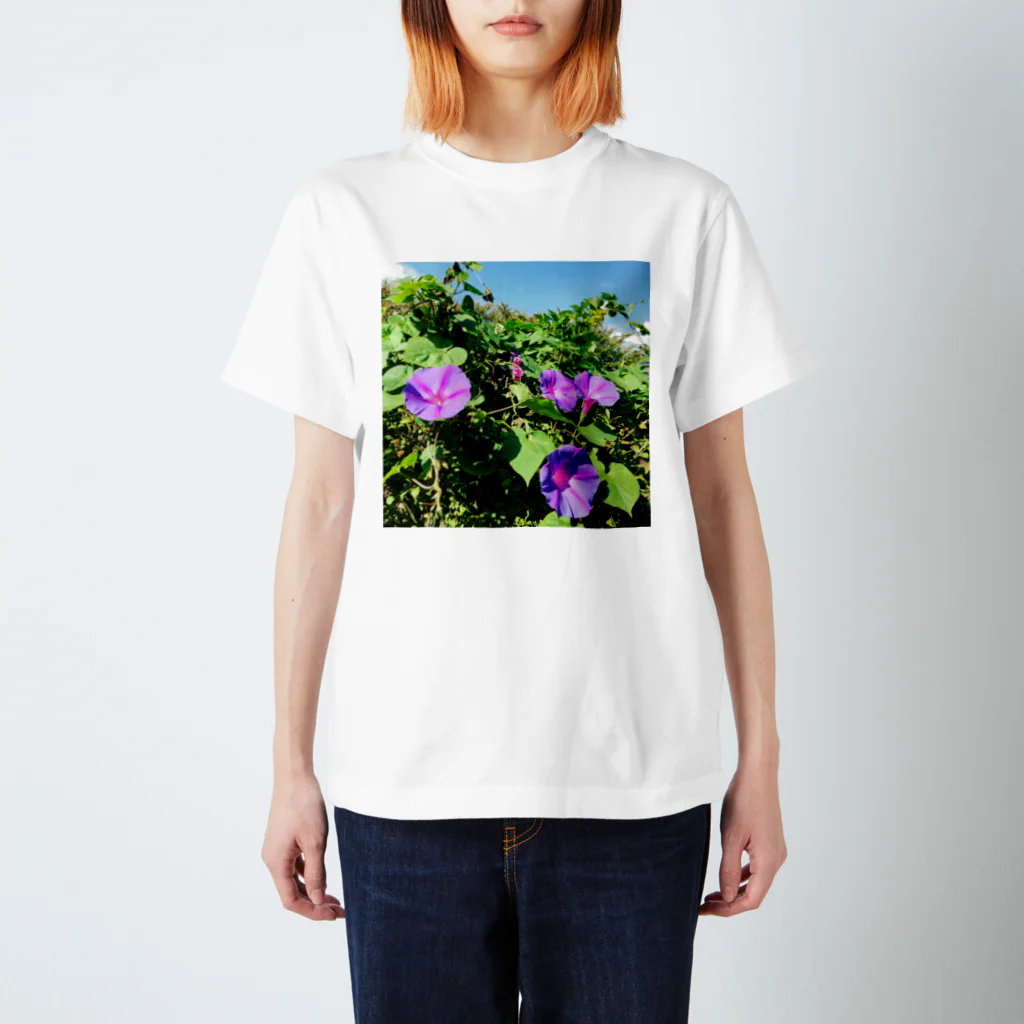 chachakoo5の夏の花 Regular Fit T-Shirt