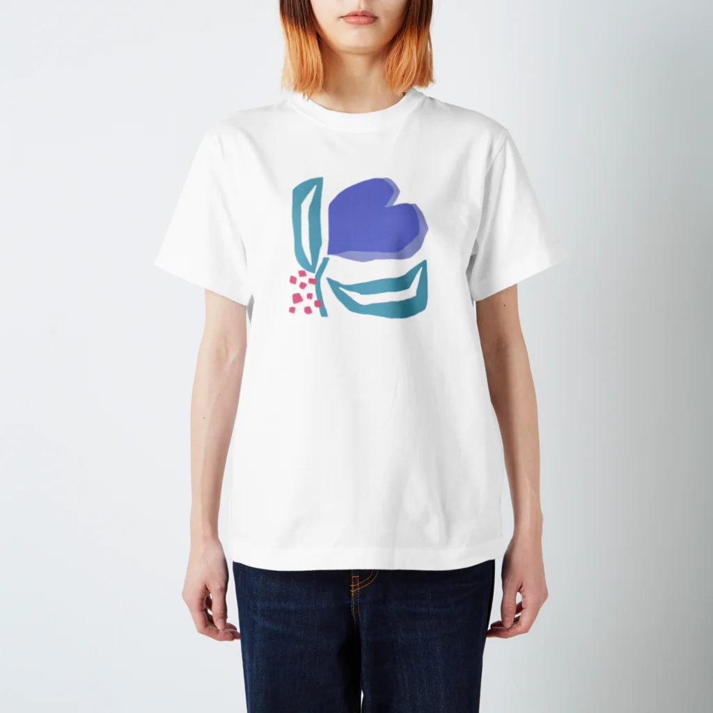 さんぺい商店のハートフラワー スタンダードTシャツ