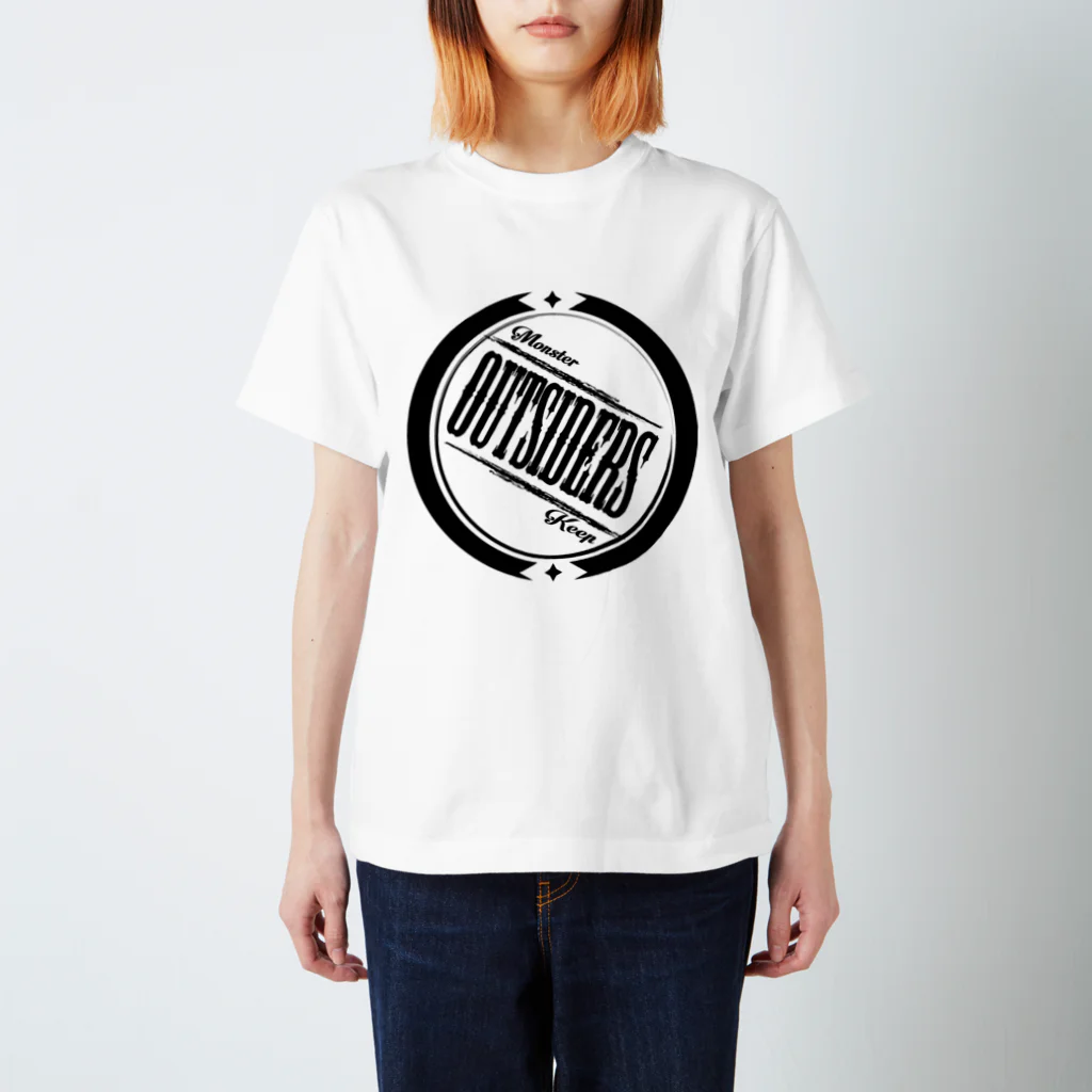 MKO DESIGNのMKO Circle logo スタンダードTシャツ