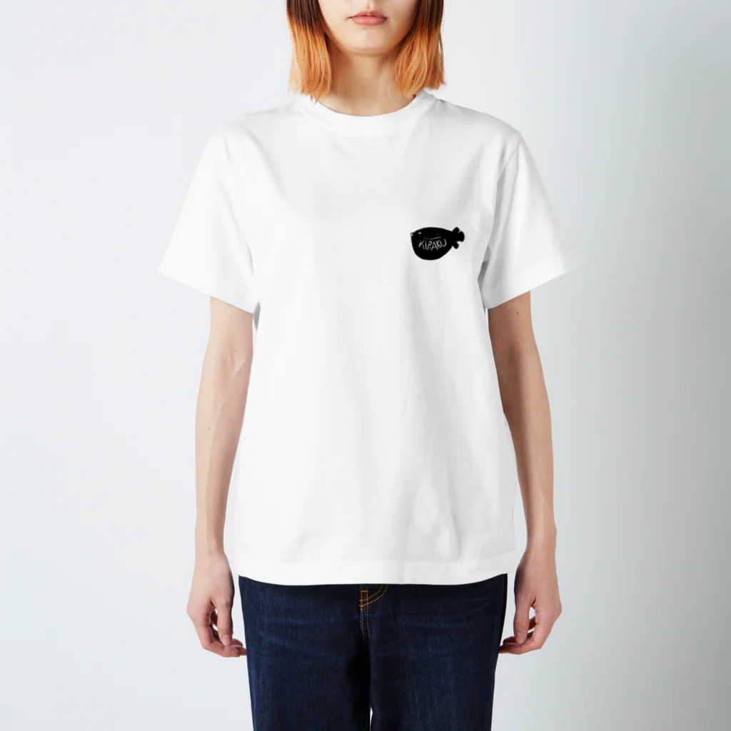 Chie KamiyaのFuguT 胸ワンポイント スタンダードTシャツ