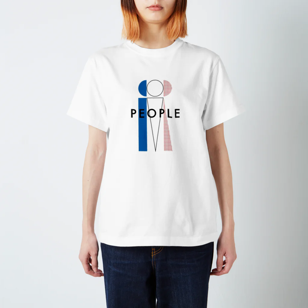 InterestのPEOPLE +chara スタンダードTシャツ