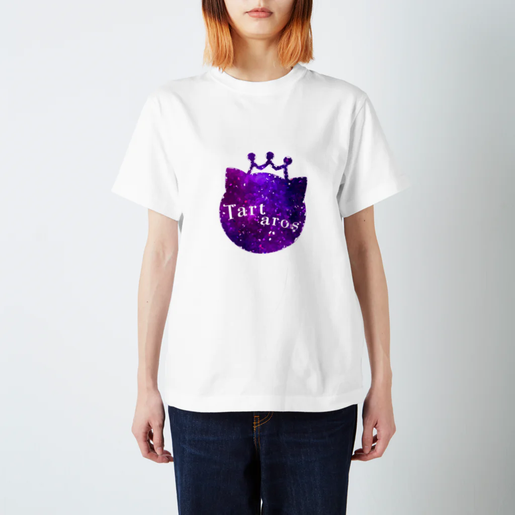  らむ☪のねこの王様ロゴ Regular Fit T-Shirt
