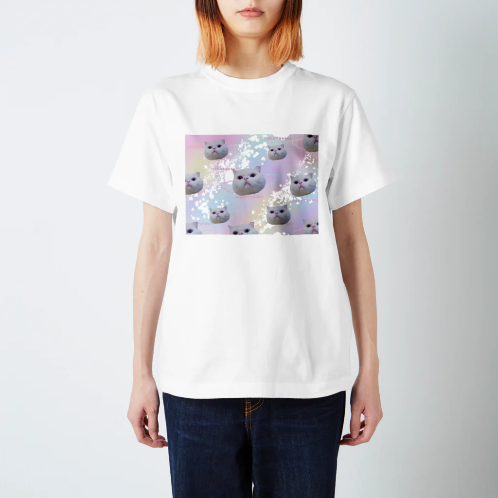 NukoNukoの夢カワイイねこ天使（大群） Regular Fit T-Shirt