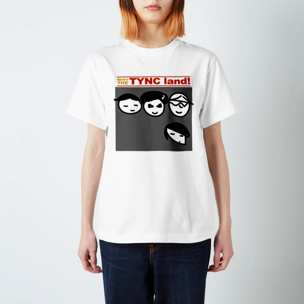 Kekyo & Yoritan RECORDSのTHE TYNC land スタンダードTシャツ