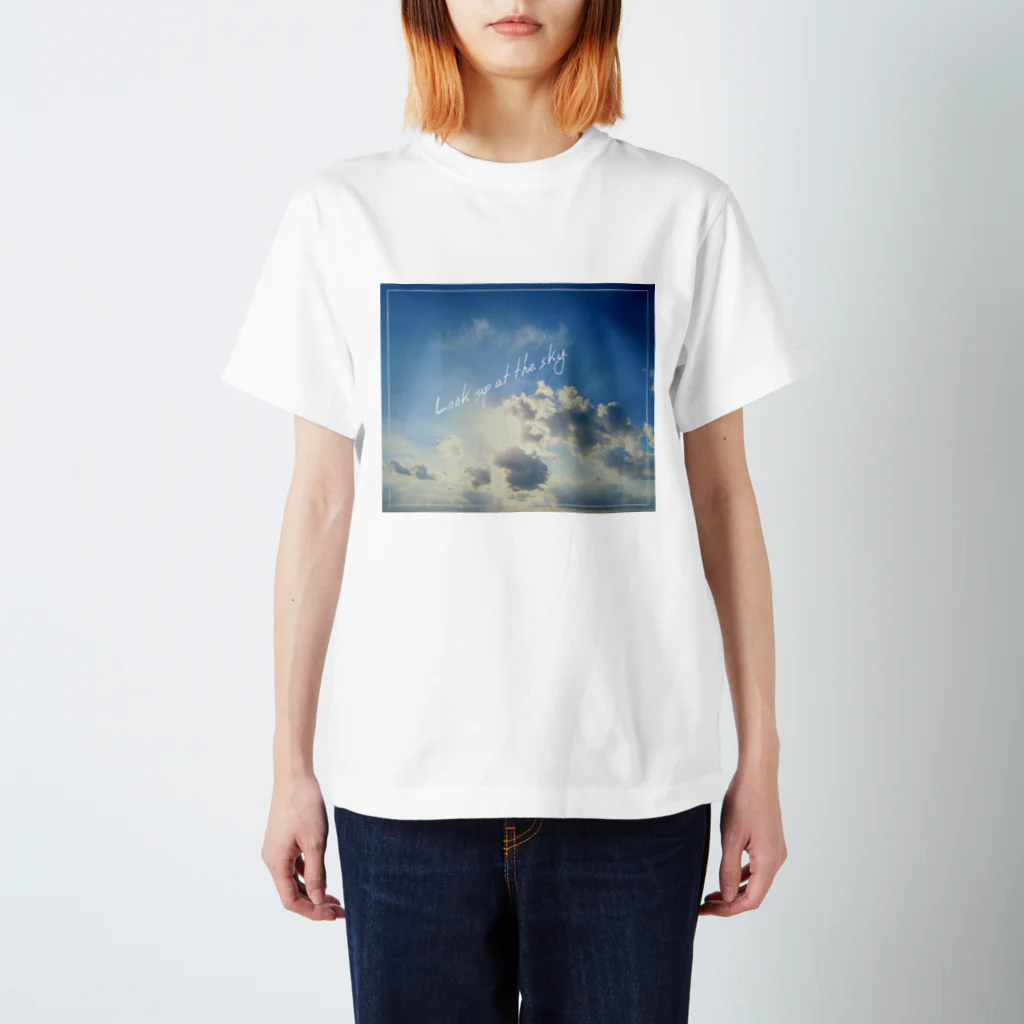 さら｜空コレクターのきょうの空「青空」　Filter① スタンダードTシャツ