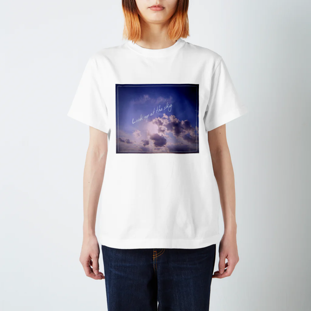 さら｜空コレクターのきょうのそら「青空」　Filter② スタンダードTシャツ