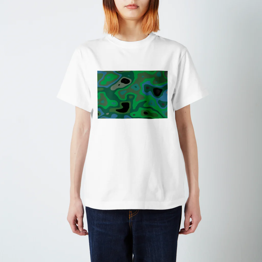 WAVE'S ORIGINAL DESIGNのW.O.D.CAMO-01 スタンダードTシャツ