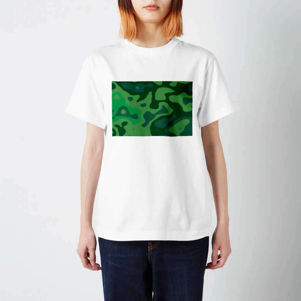 WAVE'S ORIGINAL DESIGNのW.O.D. CAMO-02 スタンダードTシャツ