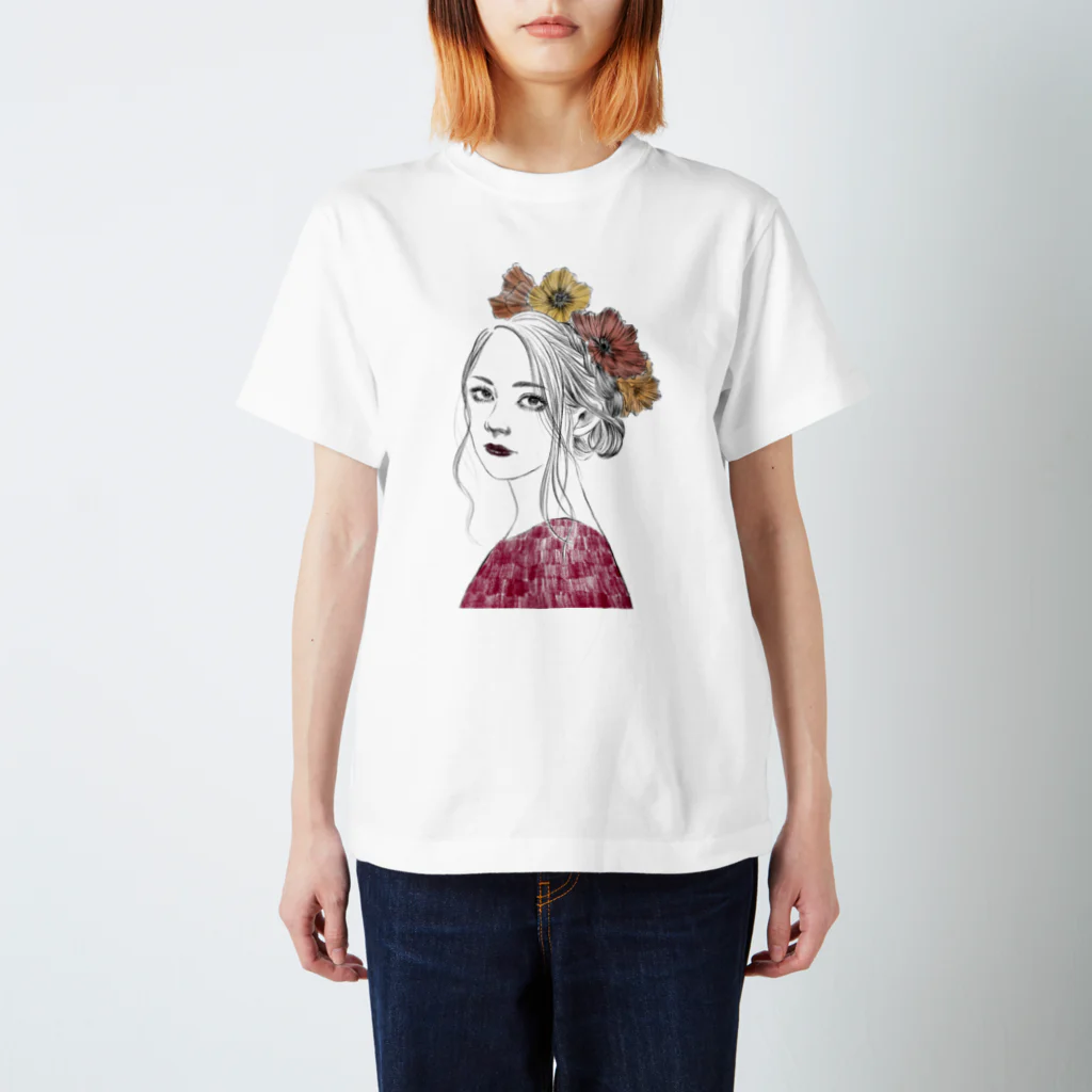 Aimiのフラワーガール スタンダードTシャツ