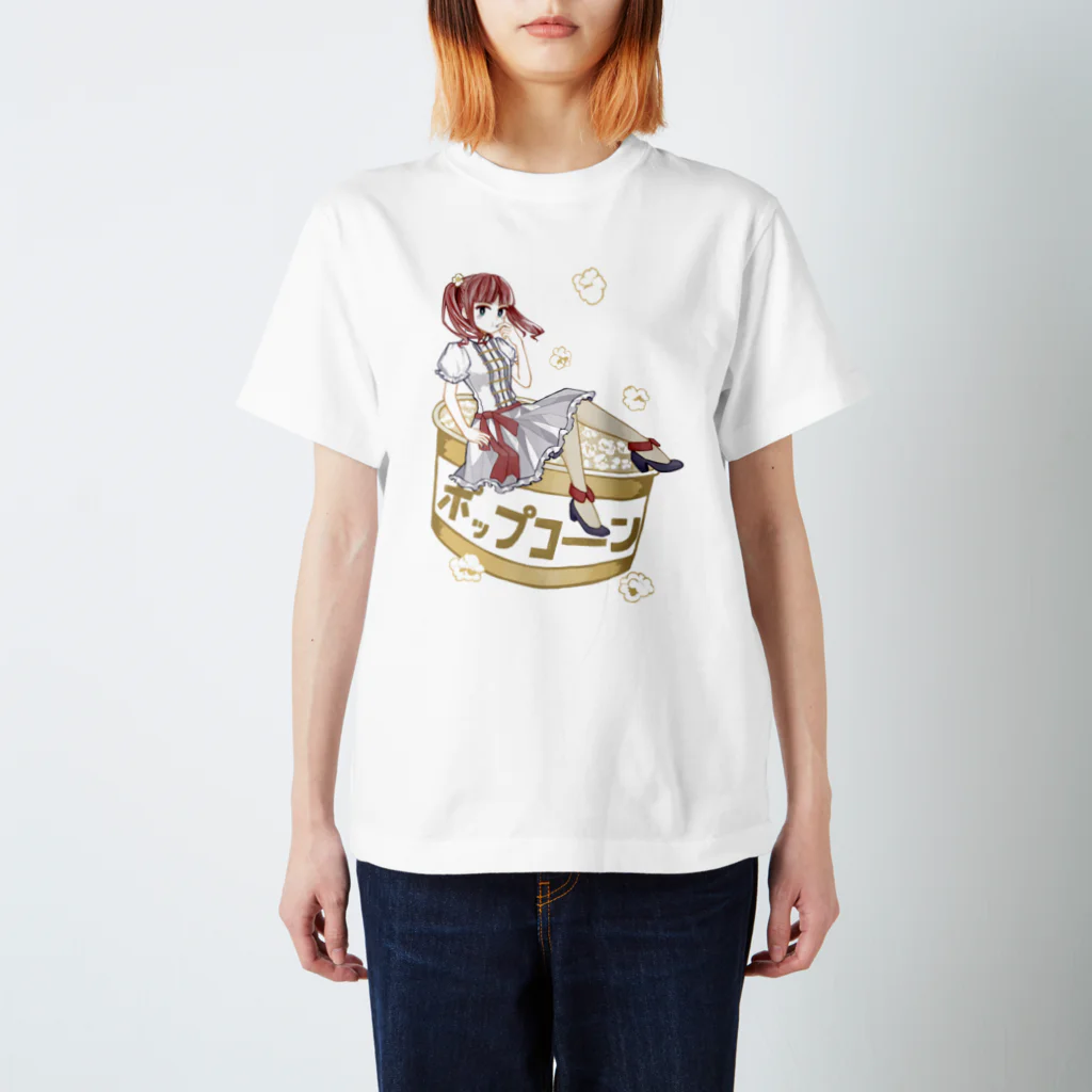 Mytylのポップコーン女子 Regular Fit T-Shirt