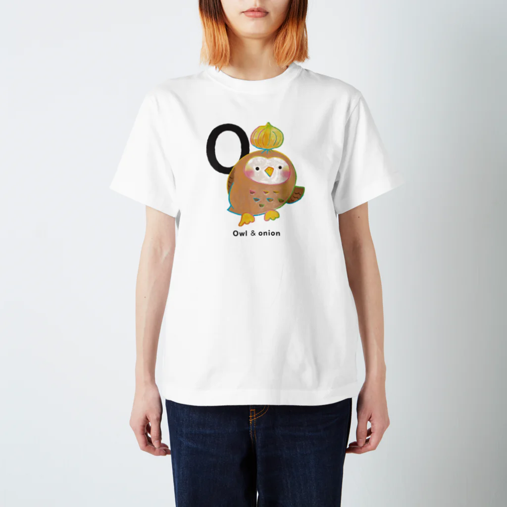 甲斐えるのブタ！ぶた！豚！のOwl & onion Regular Fit T-Shirt