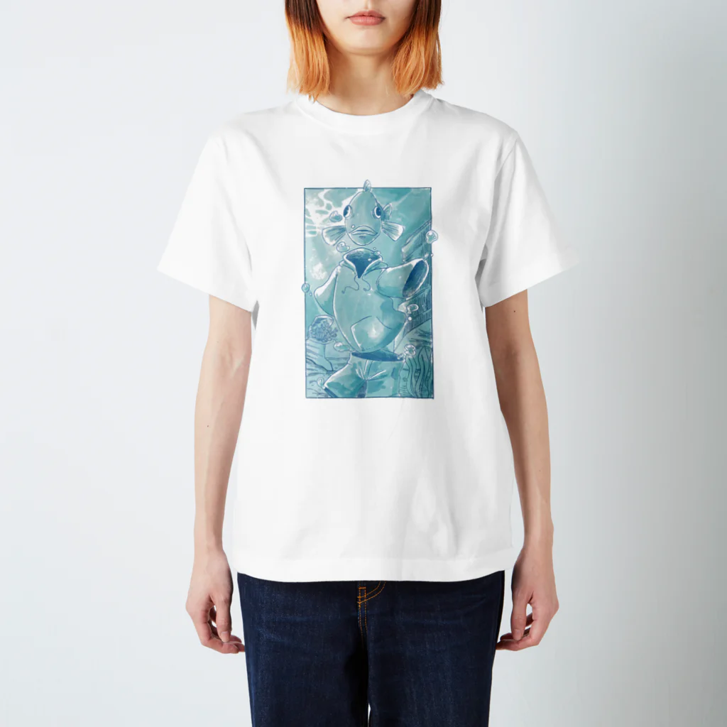 YUFOのHi Fish Tシャツ スタンダードTシャツ