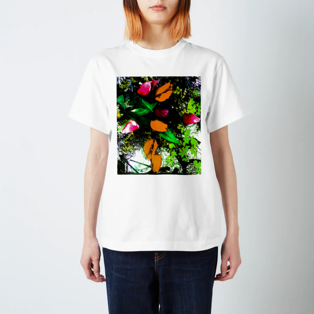 アズペイントの花 スタンダードTシャツ