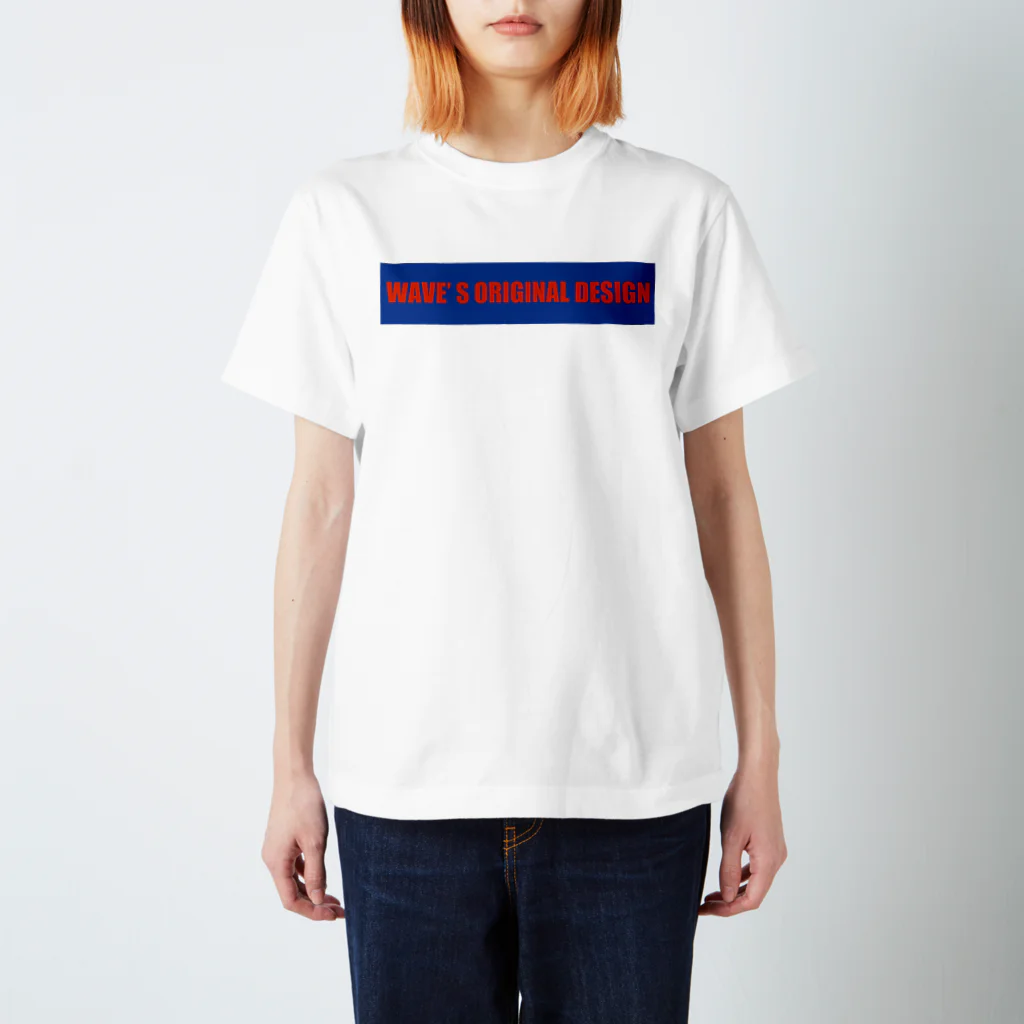 WAVE'S ORIGINAL DESIGNのW.O.D. WAVE'S LOGO Regular Fit T-Shirt