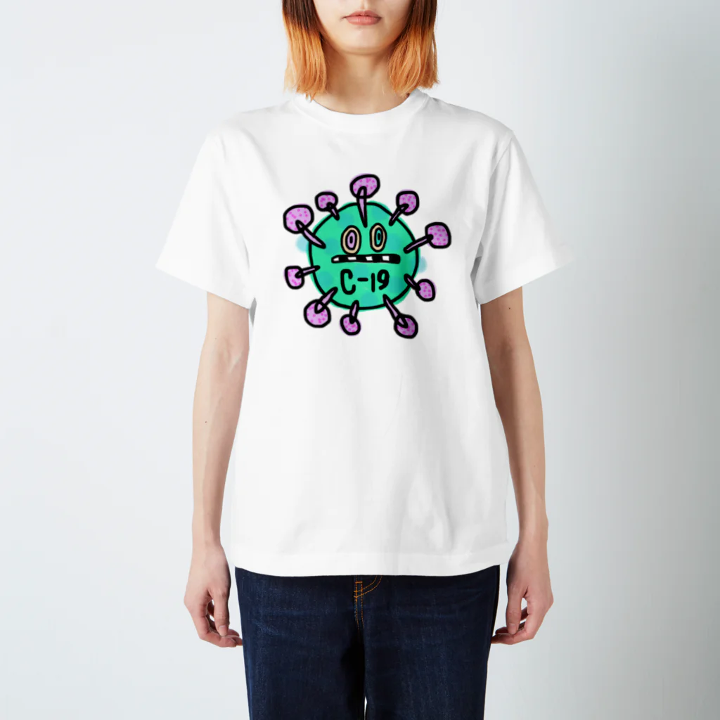 ai★のcrazyコロナ スタンダードTシャツ