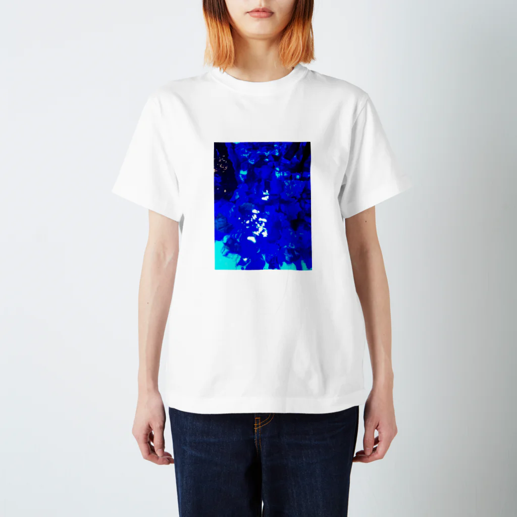 なきの水、青。 スタンダードTシャツ