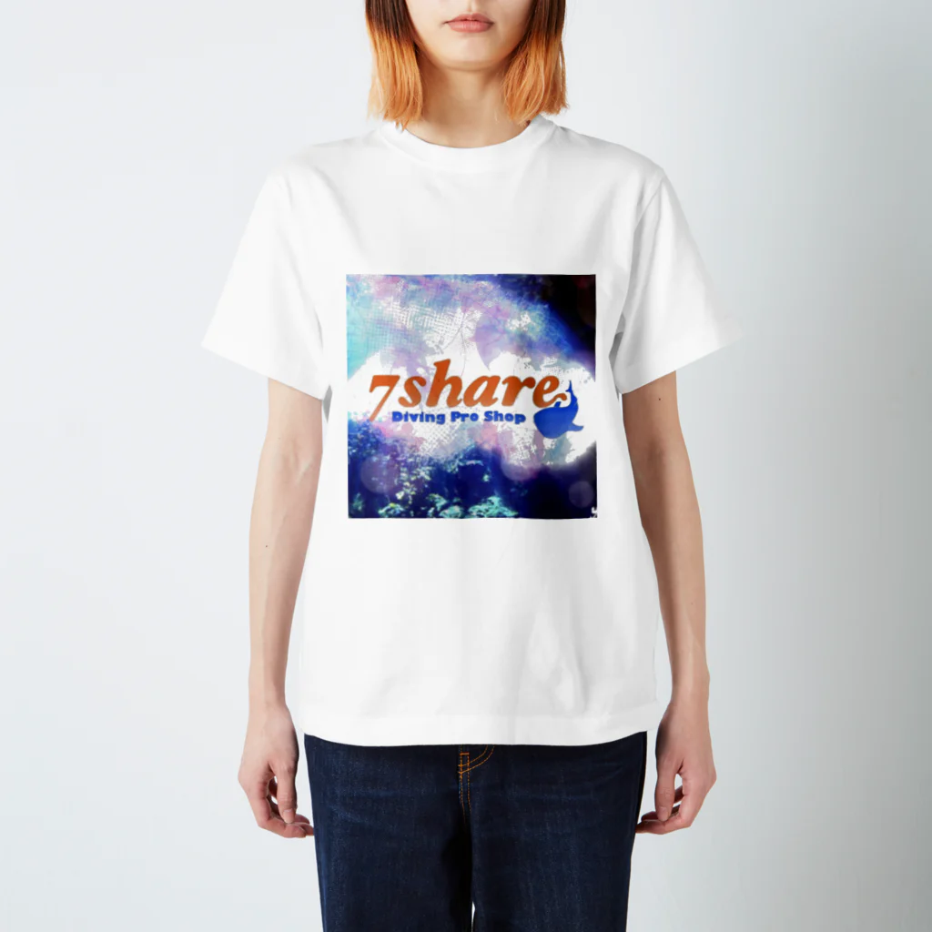 花田 哲の7Share スタンダードTシャツ