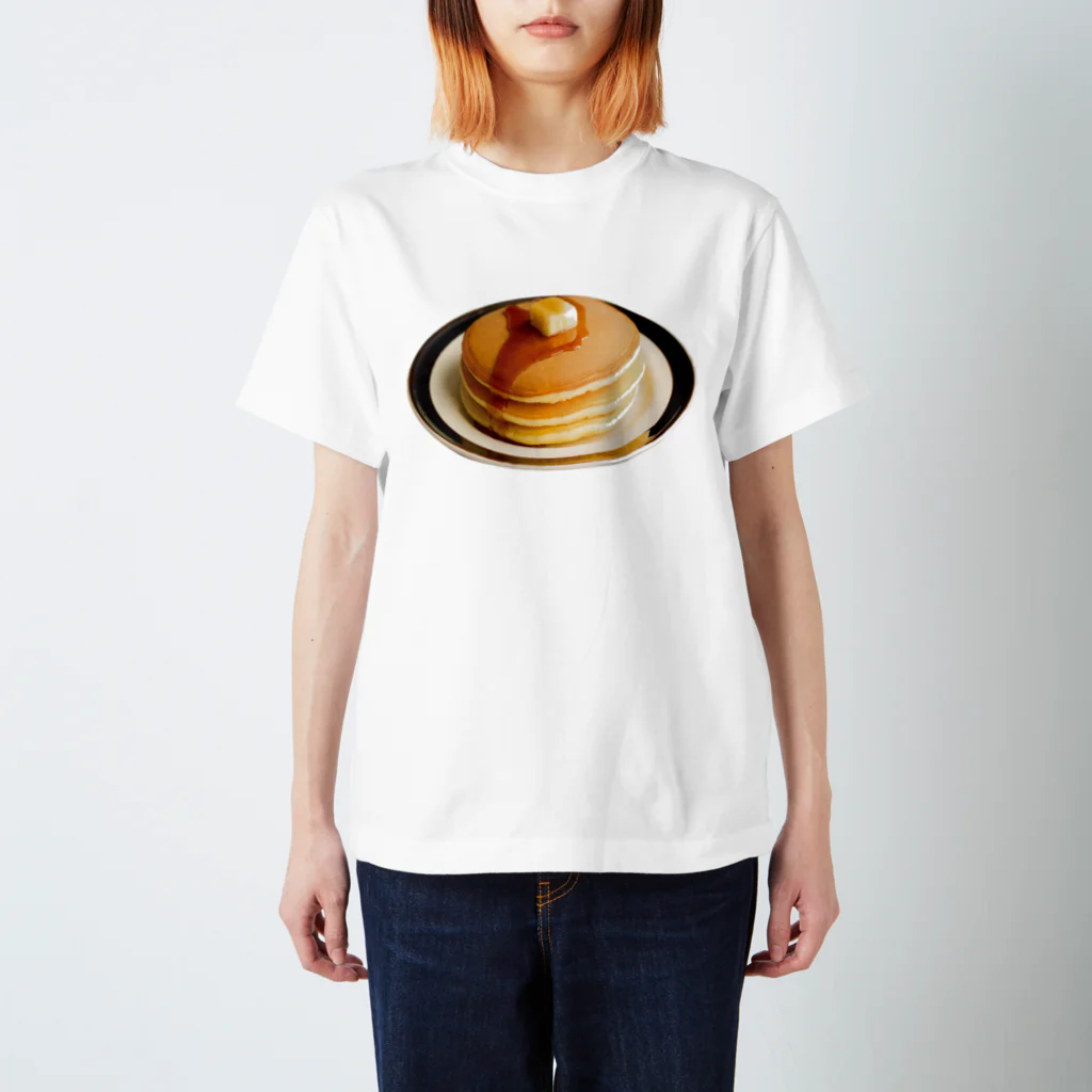 アルデンテウドンのホットケーキです スタンダードTシャツ