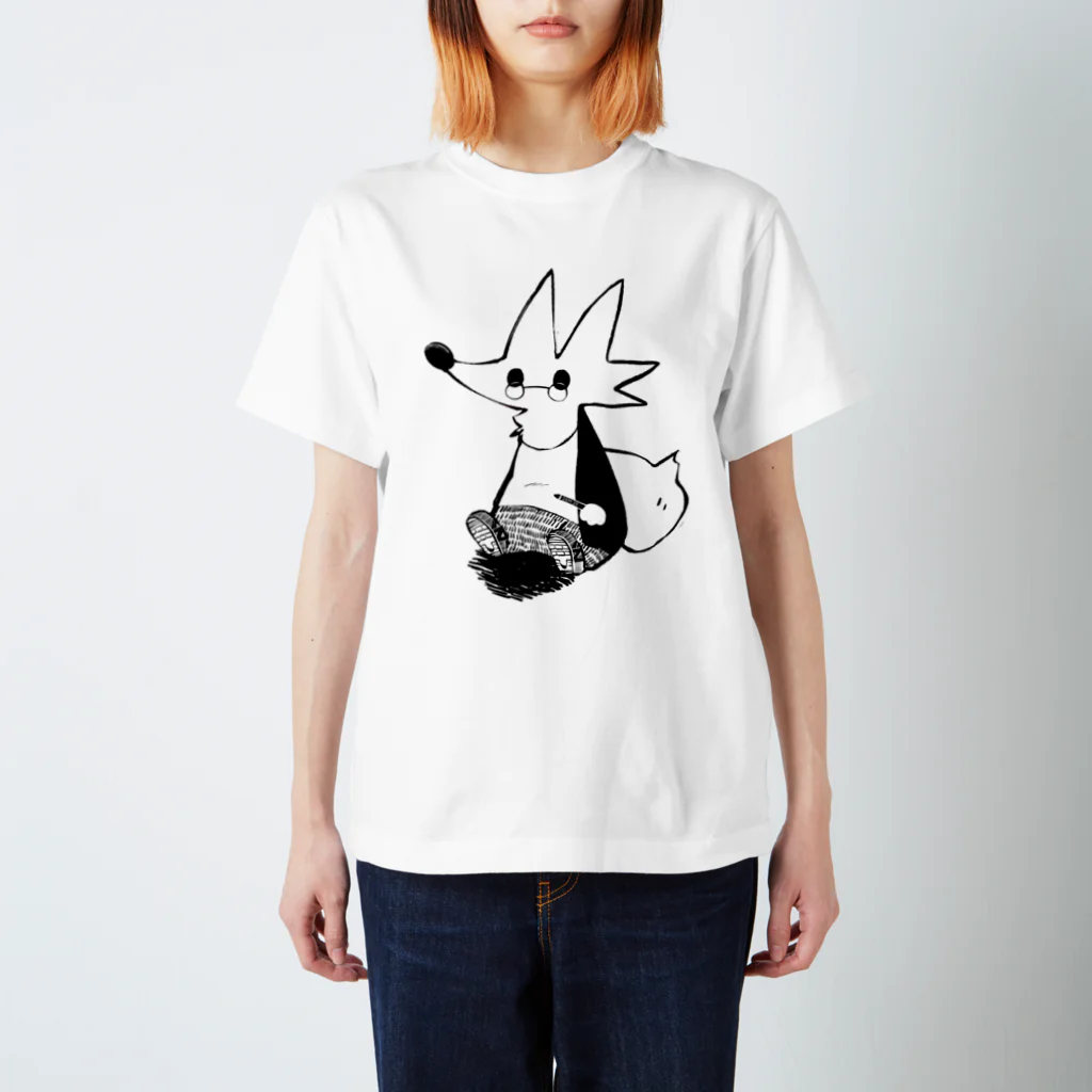 Annie Boxのhalo fox スタンダードTシャツ