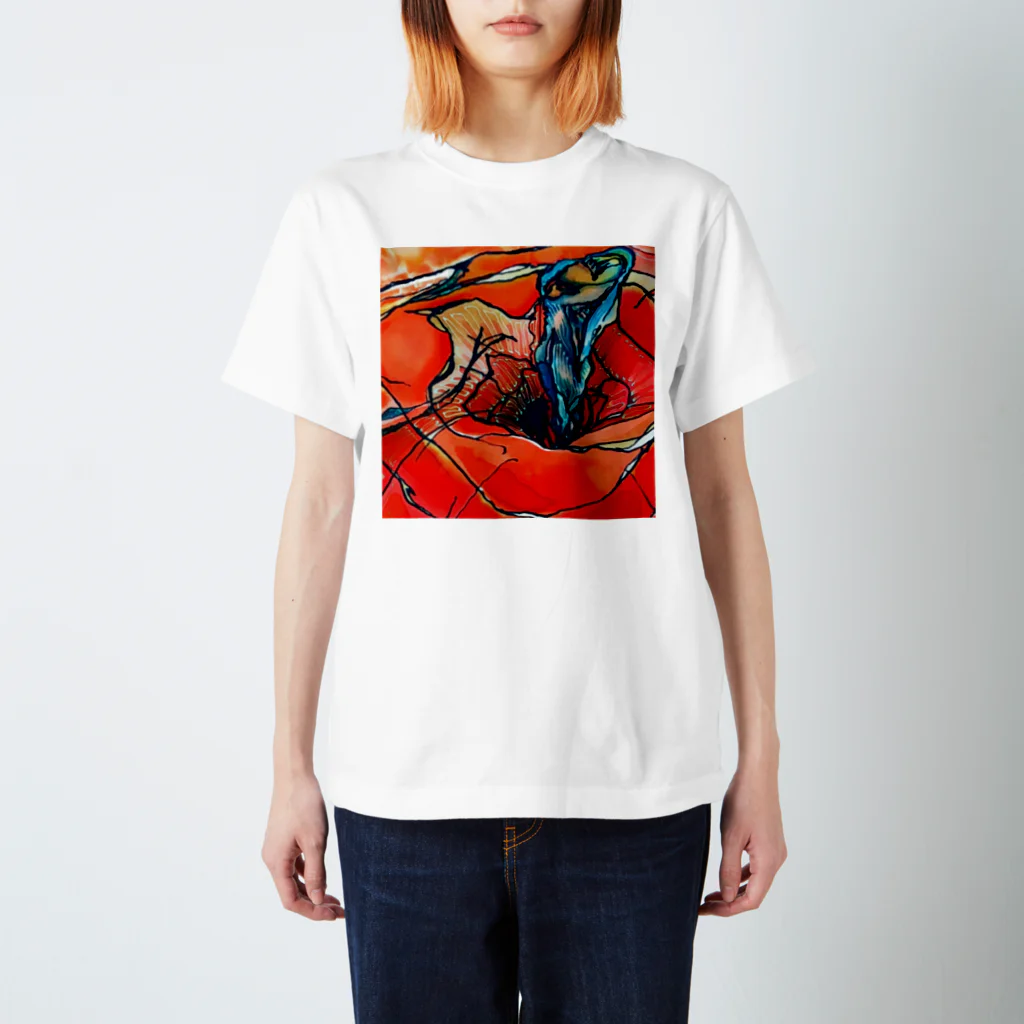 ナイノサニーのりんごの真ん中 Regular Fit T-Shirt