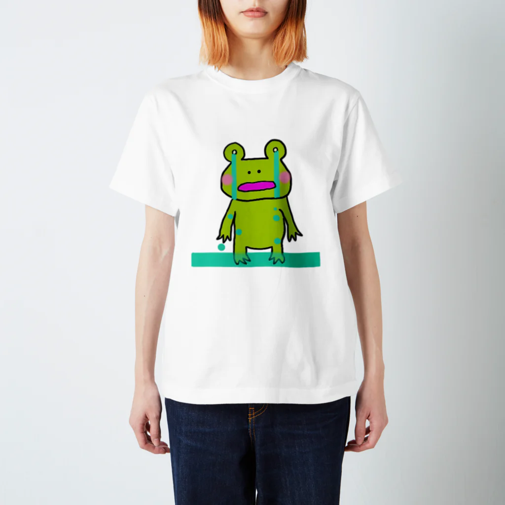 yukashanyのきままなカエル氏。 kimamana-kaeruuji スタンダードTシャツ