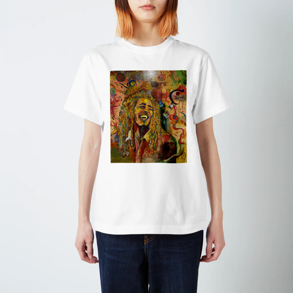 KのBob Marley スタンダードTシャツ