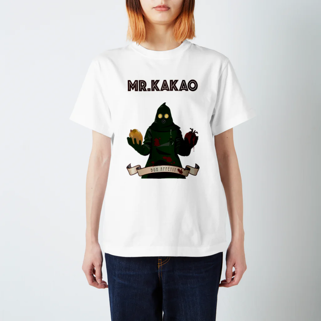 tricolorAtelierのMR.KAKAO スタンダードTシャツ