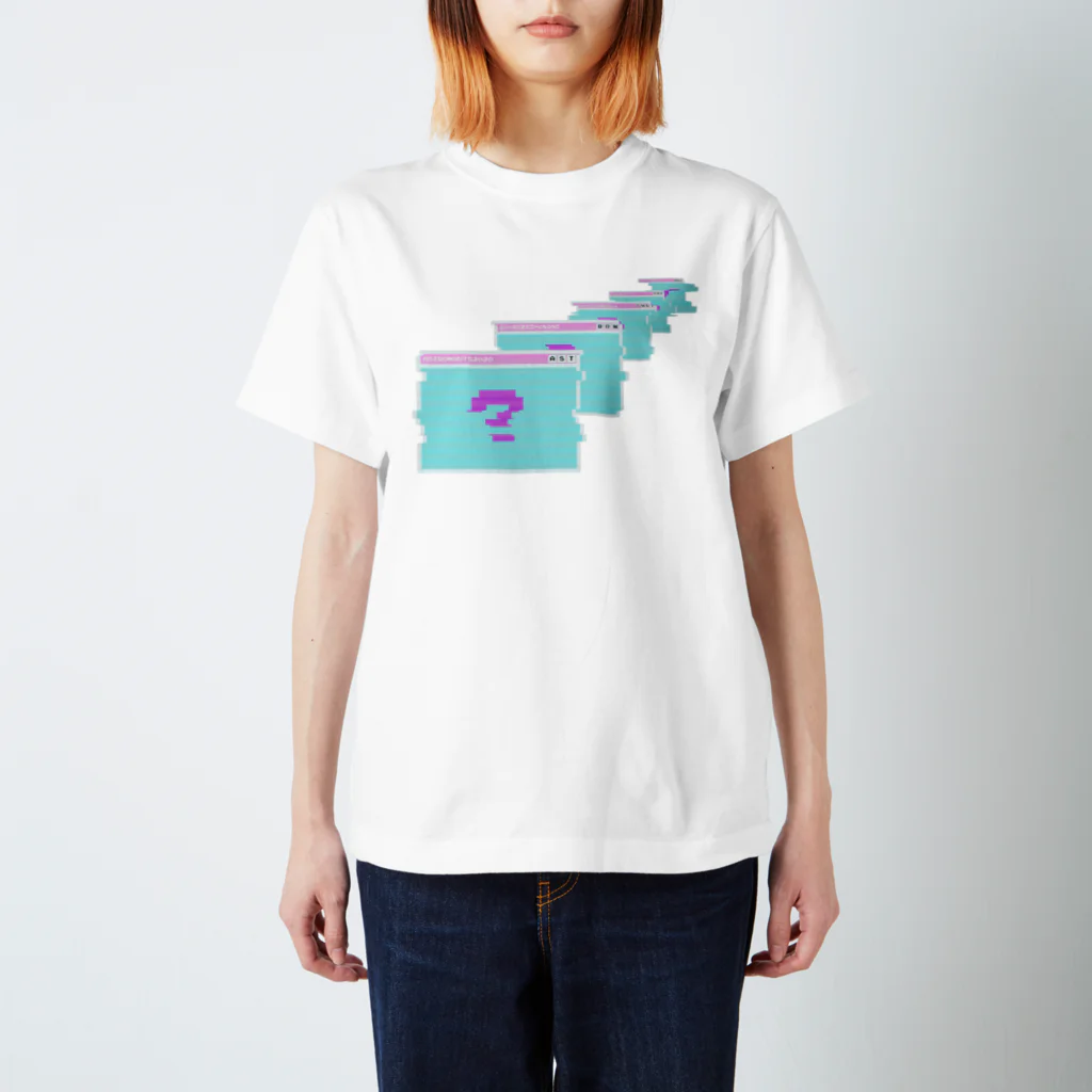 アストロノーツ👩‍🚀のバグっちゃってウィンドウ2020 スタンダードTシャツ