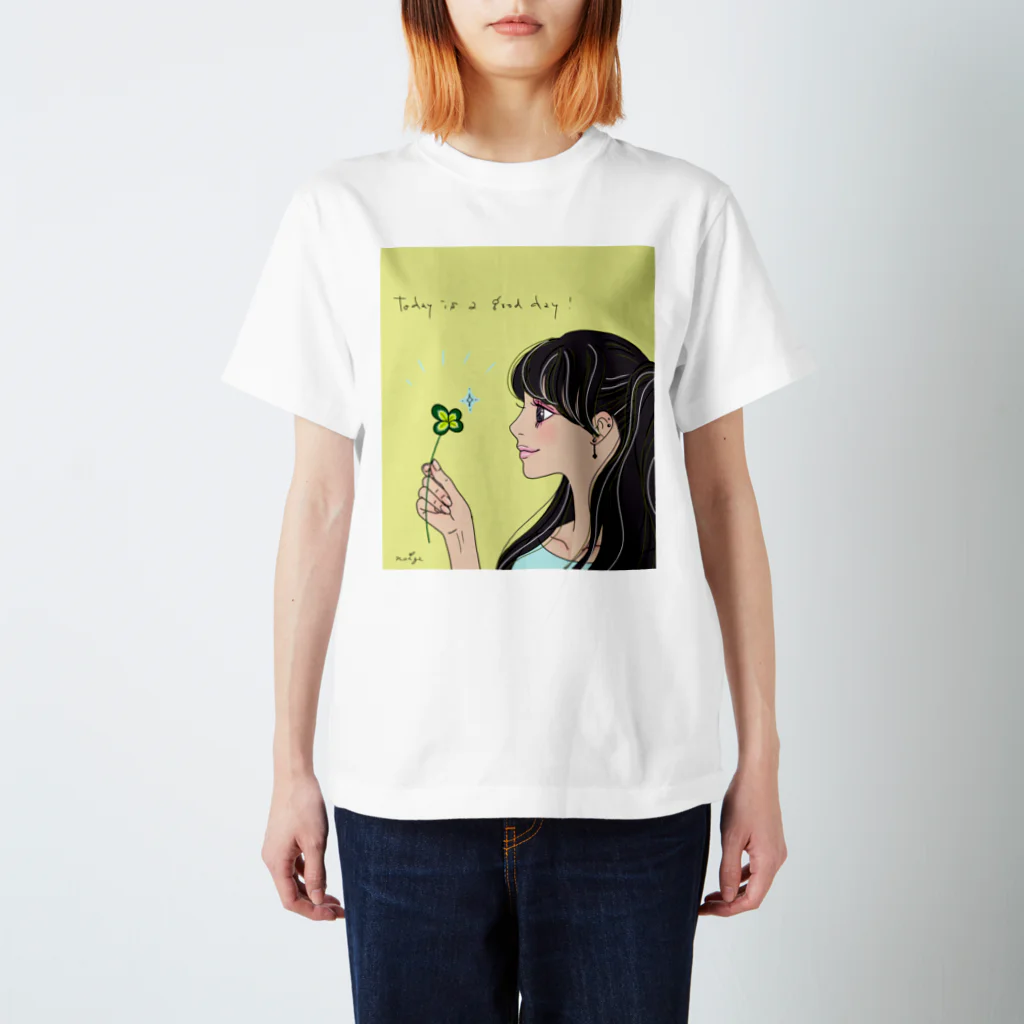 Ｍ✧Ｌｏｖｅｌｏ（エム・ラヴロ）の今日はいい日だ♪ Regular Fit T-Shirt