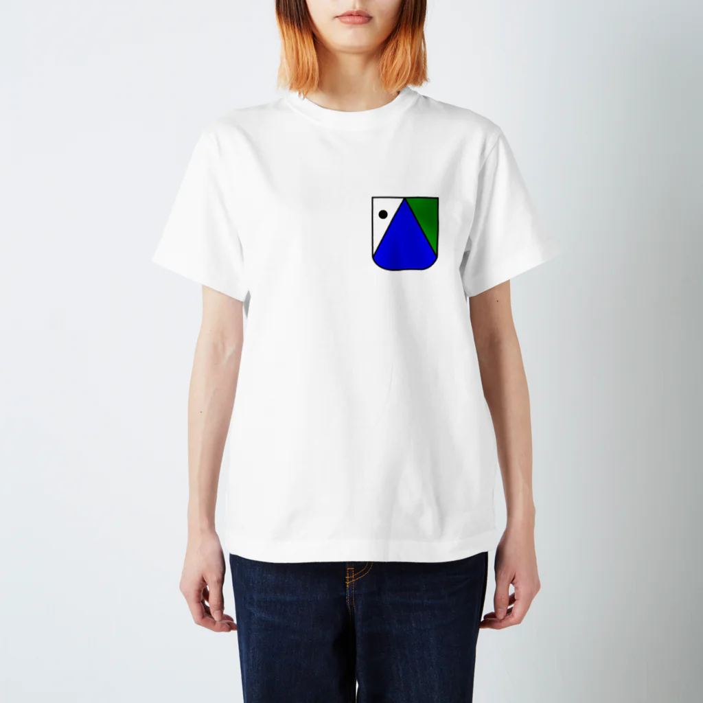 Channels.BiBのさかなロゴ　ぽっけ スタンダードTシャツ