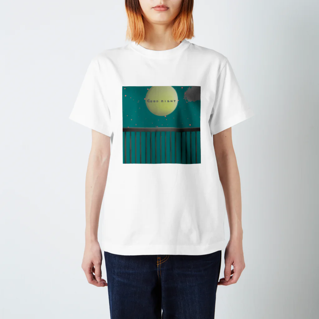 いつまでも子供のままの眠れぬ月夜。virtual Regular Fit T-Shirt