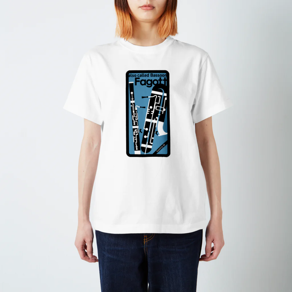 Contra-StoreのFagott スタンダードTシャツ