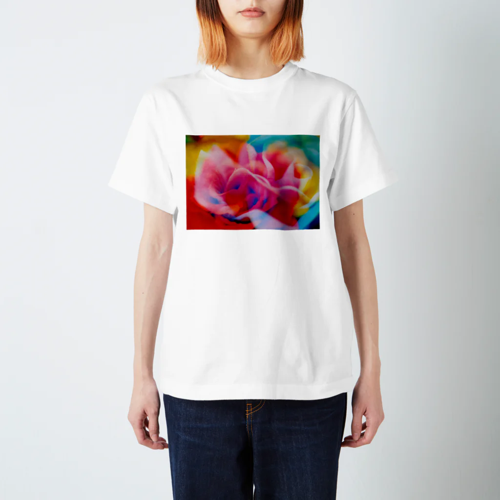 ＊KaO＊イロトリドリのrose スタンダードTシャツ