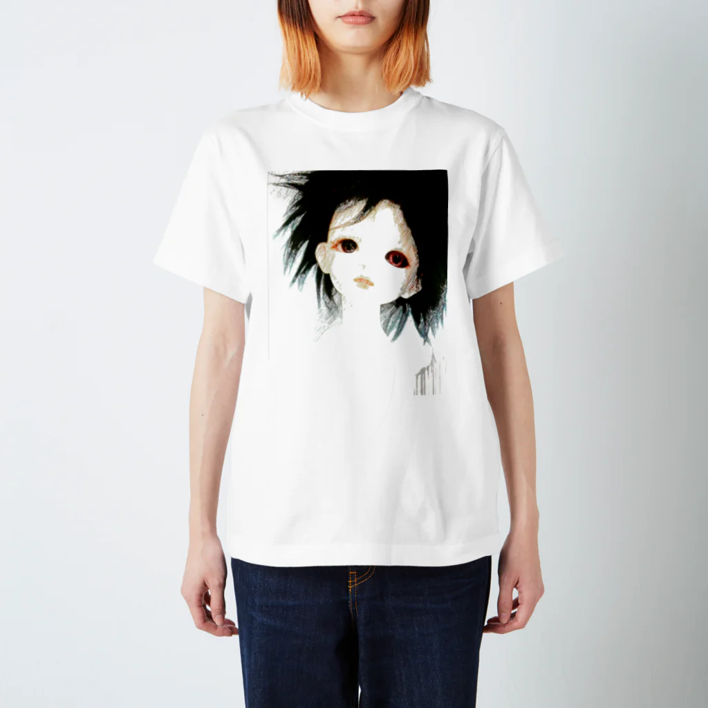 nicoragoriraのRed eyes neo スタンダードTシャツ