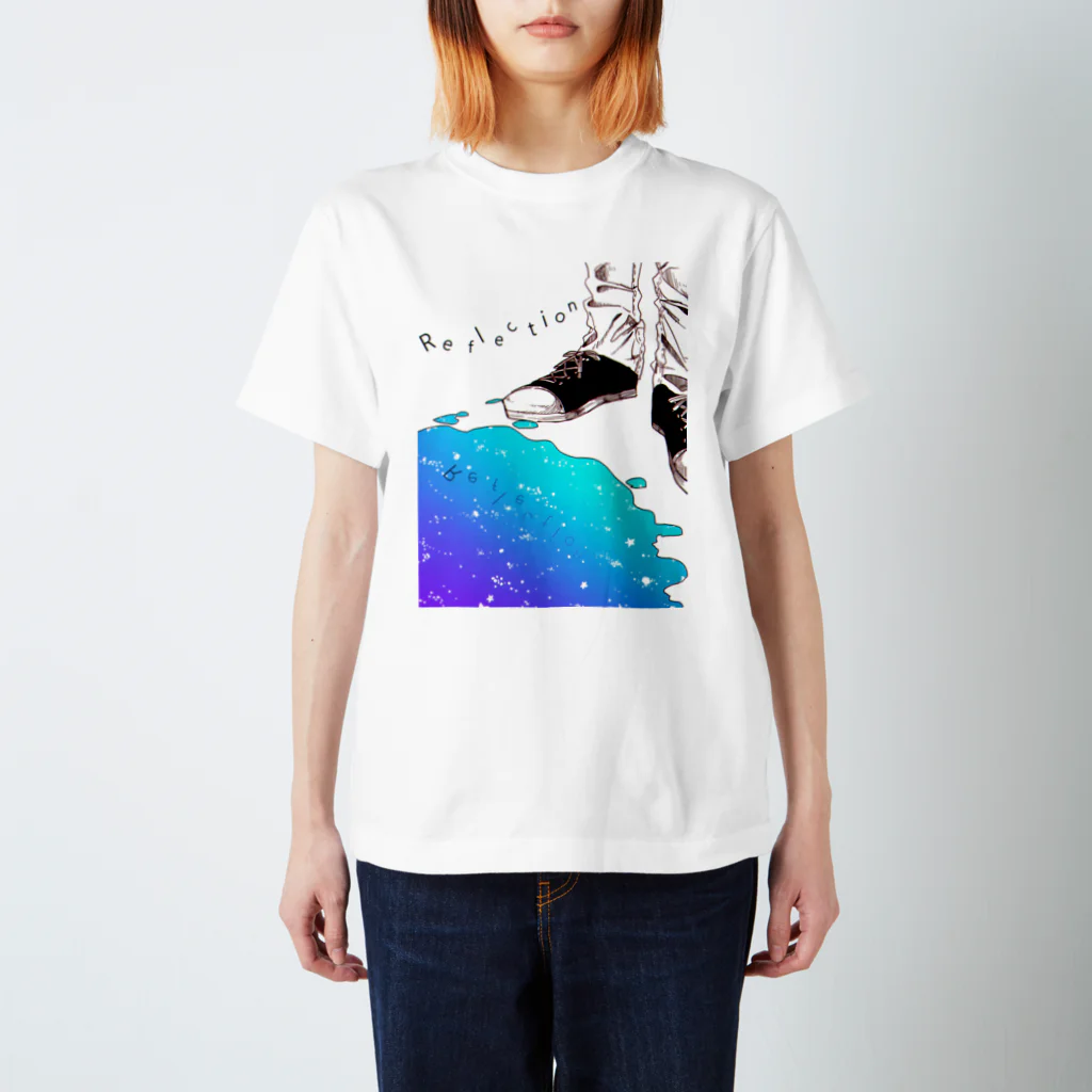 ABCDの水溜り Regular Fit T-Shirt