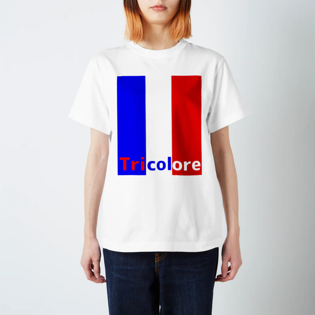 S.S.Tricoloreのトリコロールロゴ Regular Fit T-Shirt