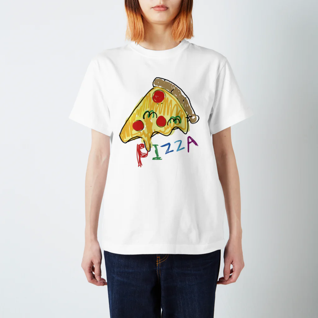 LOVEDogのピザ　カラフル　おいしく食べればゼロカロリー Regular Fit T-Shirt