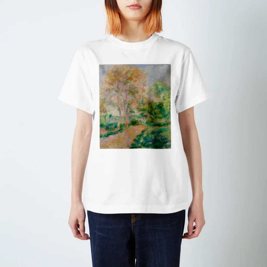 ART_collectionの「秋の風景」ルノワール スタンダードTシャツ