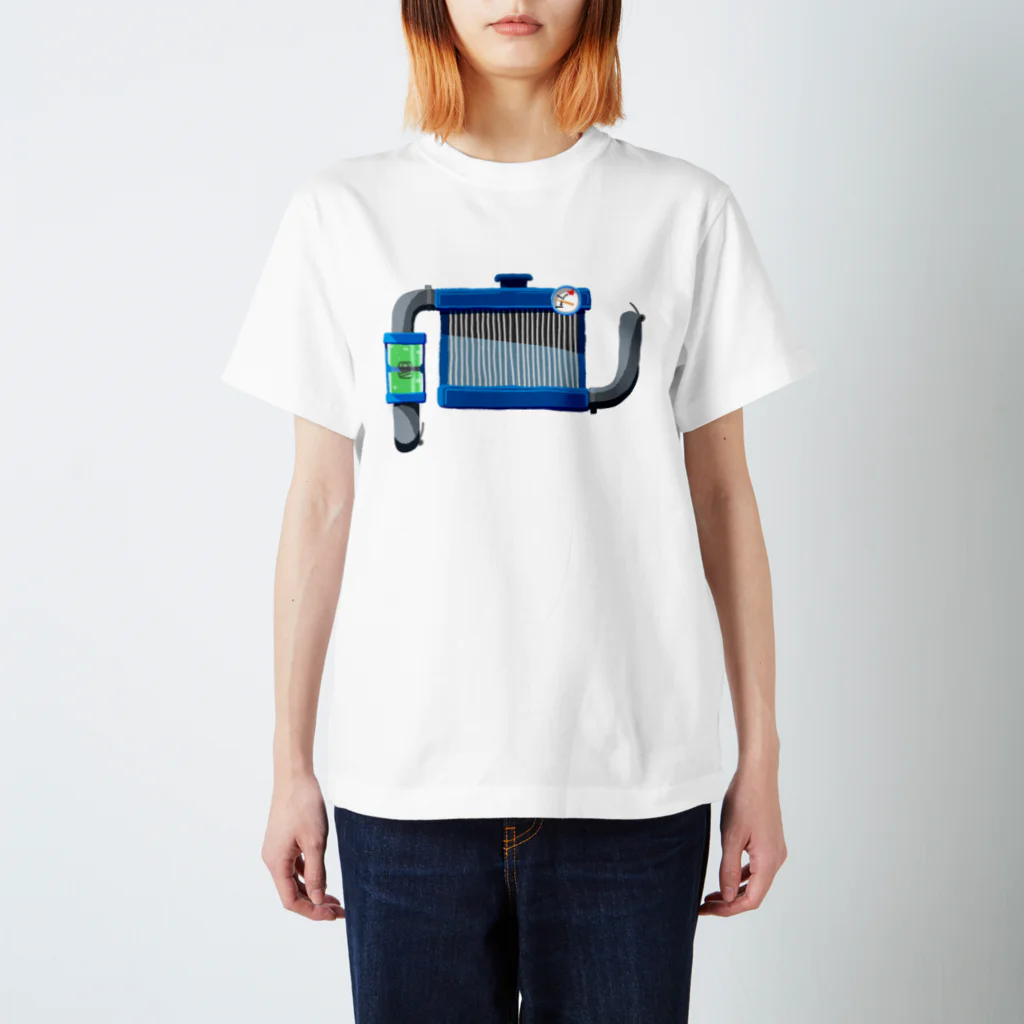 サイトウの水冷人間　ラジエーター　tしゃつ Regular Fit T-Shirt