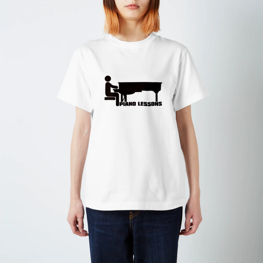 AURA_HYSTERICAのPIANO_LESSONS 티셔츠