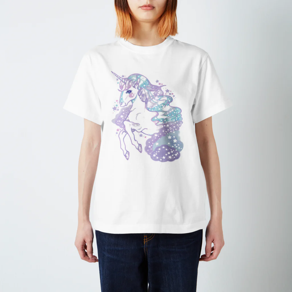 DreamLandのDreamy Unicorn･:*+.:+ スタンダードTシャツ