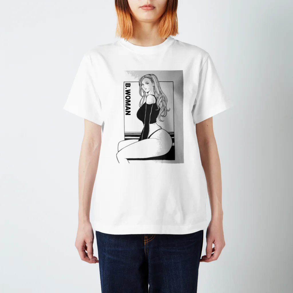 ビリケン昭和のB.woman001 Regular Fit T-Shirt