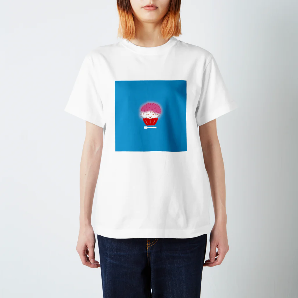 たるき工房の氷イチゴ スタンダードTシャツ